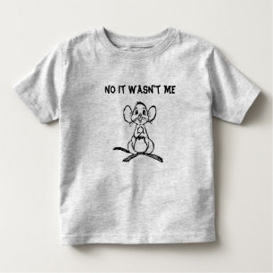 it wasn't me T-shirt for kids