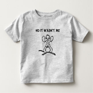 it wasn't me T-shirt for kids