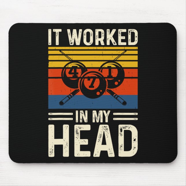 It Worked In My Head 1  Mouse Pad (Front)