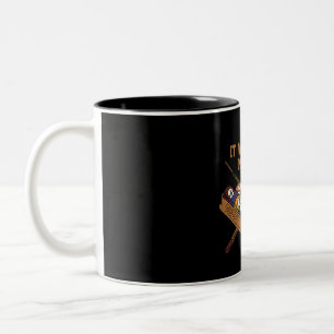 It Worked In My Head Billiards Gift 8-Ball Pool Two-Tone Coffee Mug