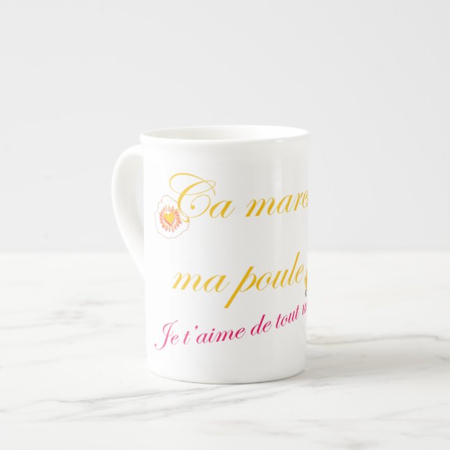 it works my goose- bone china mug (Front Left)