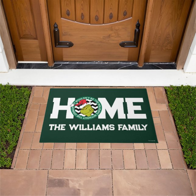 It Wouldn't Be the Holidays Without Grinch Doormat (Outdoor)