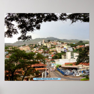 Itabira, Minas Gerais, Brazil Poster