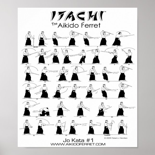 Itachi Jo Kata #1 Poster (Front)