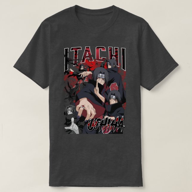 itachi uchiha T-Shirt (Design Front)