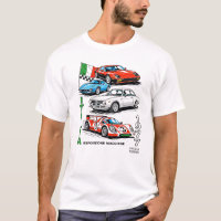 Italia 1977 Classic Sports Car Vintage Poster Art