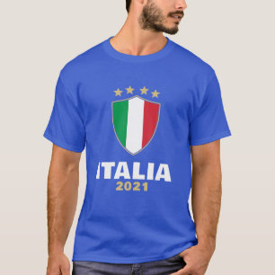 Italia 2021 Football Fan Jersey Italy T-Shirt