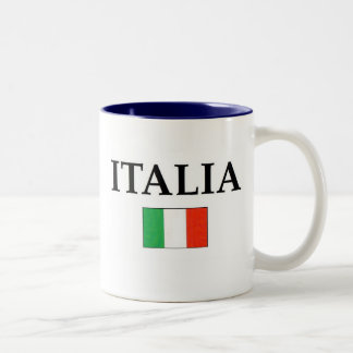 Italia (2) Two-Tone coffee mug