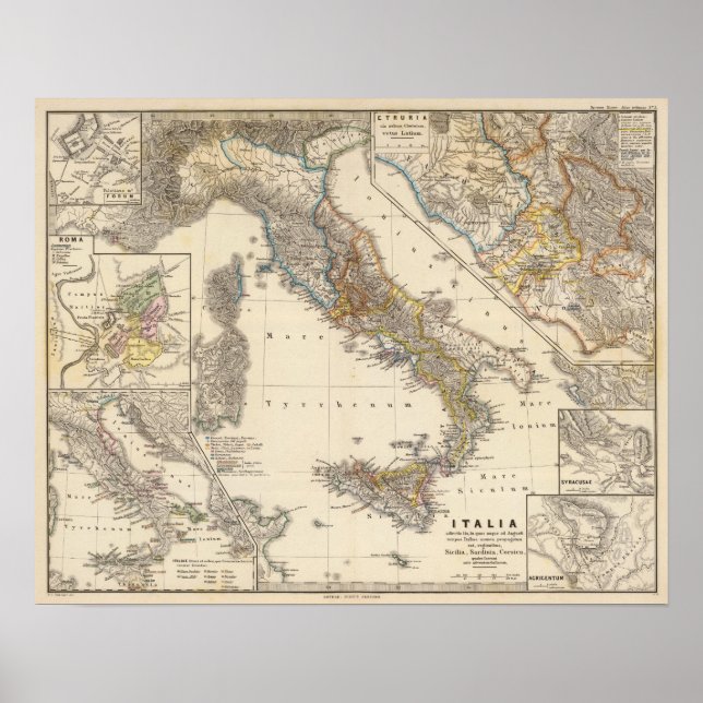 Italia adiectis iis poster (Front)