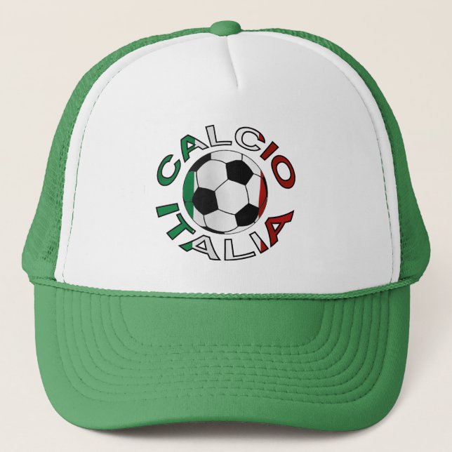 Italia Calcio Italy Football Trucker Hat (Front)