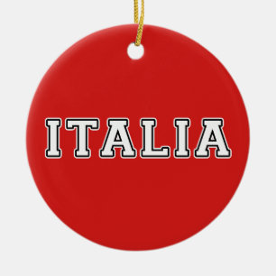 Italia Ceramic Tree Decoration