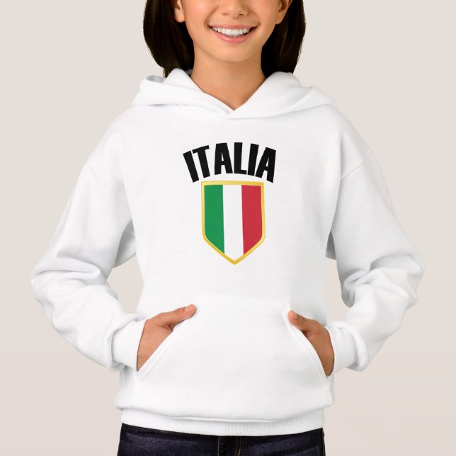 Italia Crest Italy Flag (Front)