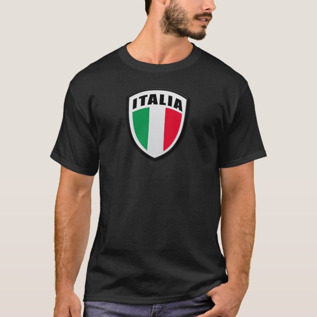 Italia Crest T-Shirt (Front)