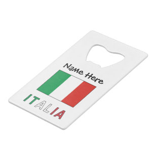 Italia e Bandiera Italiana Personalised
