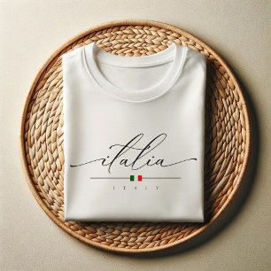 Italia   Elegant Script Shirt for Women