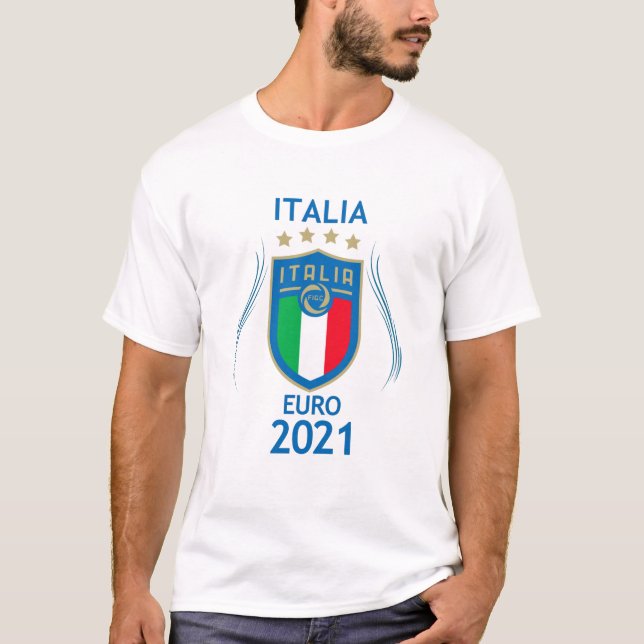 Italia European Champions T-Shirt (Front)