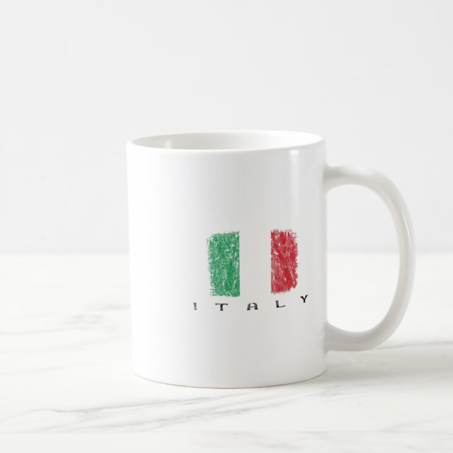 Italia Flag  Coffee Mug (Right)