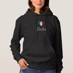 Italia Flag Italian Pride Italy Vacation Italy Fla Hoodie