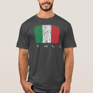 Italia Flag Italian Pride Italy Vacation Italy T-Shirt