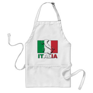 Italia Flag Land Standard Apron