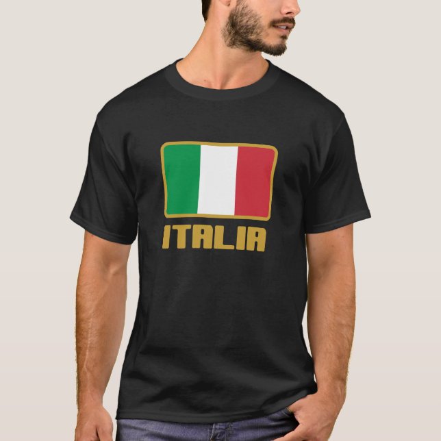 Italia Flag T-Shirt (Front)