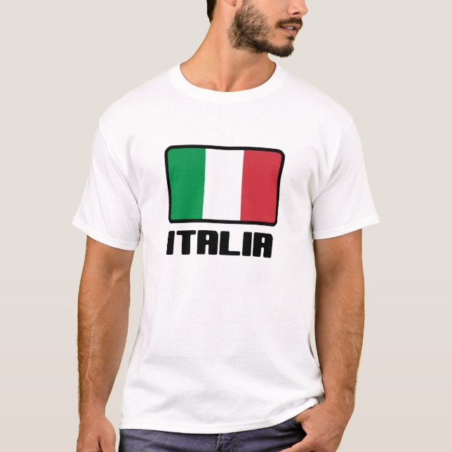 Italia Flag T-Shirt (Front)