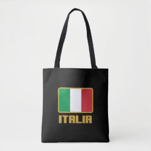 Italia Flag Tote Bag
