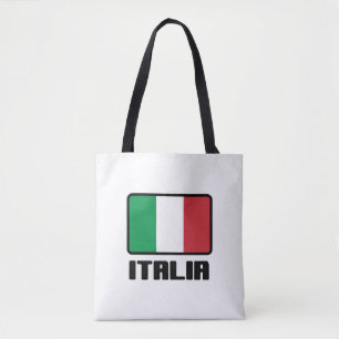 Italia Flag Tote Bag