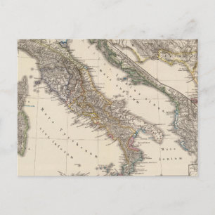 Italia, Gallia cisalpina, Sicilia, Sardinia Postcard