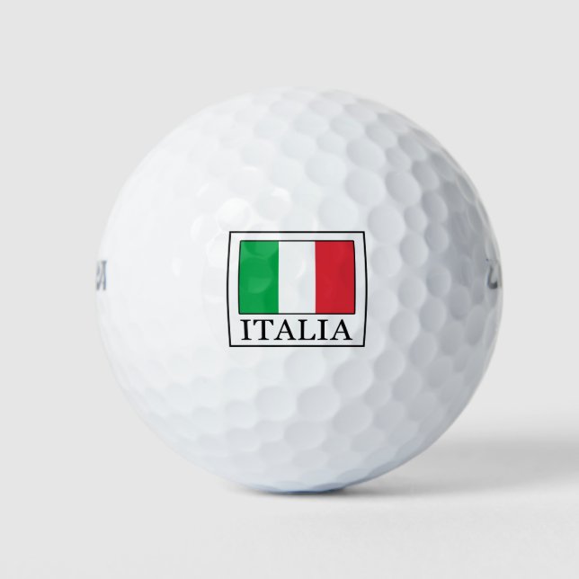 Italia Golf Balls (Front)