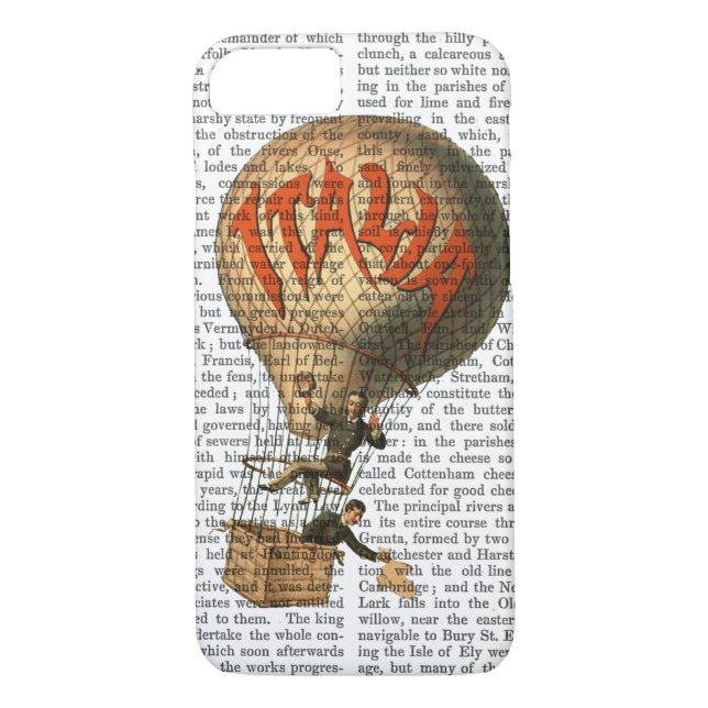 Italia Hot Air Balloon Case-Mate iPhone Case (Back)