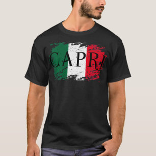 Italia Italian Flag I Vintage Capri Italy T-Shirt