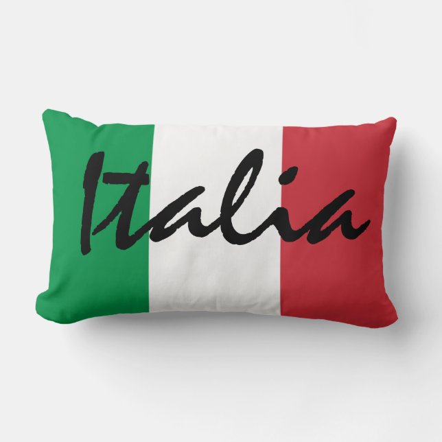 Italia Italian Flag MoJo Pillow (Front)