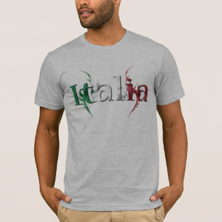 Italia Italian Stallion Flag Shirt With Tribal