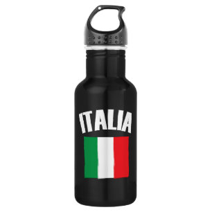 Italia Italy Flag Soccer Fan 532 Ml Water Bottle