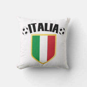 Italia Italy Flag Soccer Fan Cushion