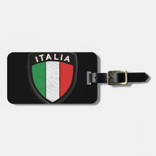 italia.jpg luggage tag (Front Horizontal)