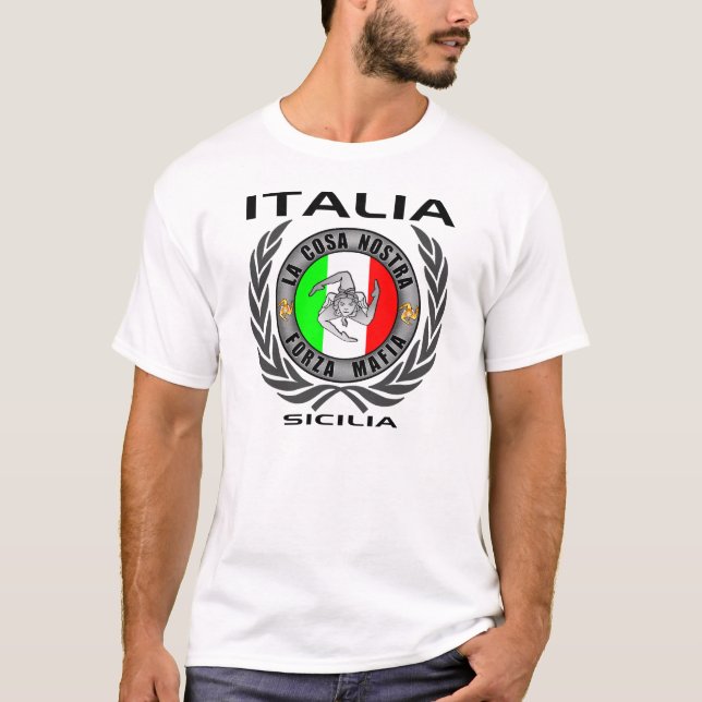 ITALIA - La Cosa Nostra (SICILIA) T-Shirt (Front)