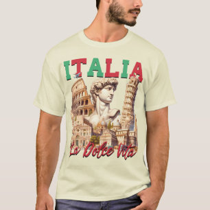 Italia La Dolce Vita  T-Shirt