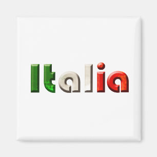 Italia logo gifts for Italians and Italy lovers Magnet