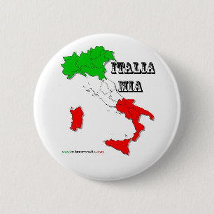Italia mia Button