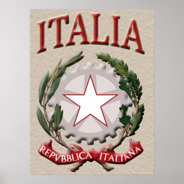 Italia Poster Print (Front)