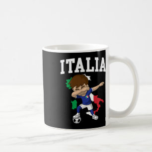 Italia Soccer Boy Italian Italy Flag Map Sports Te Coffee Mug