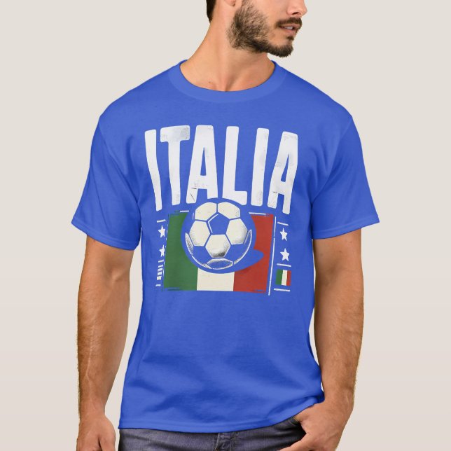 Italia Soccer  T-Shirt (Front)