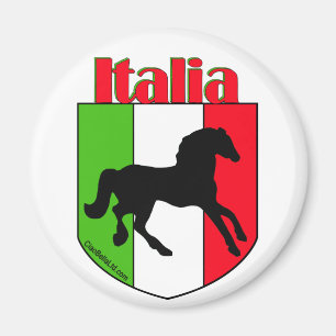 Italia Stallion Crest Magnet