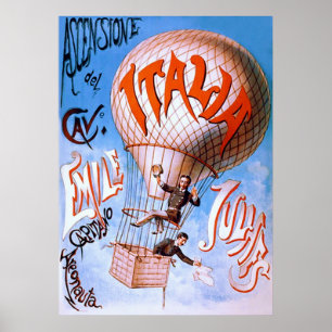 Italia ~ Vintage Advertising Poster