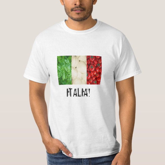 Italia! World Cup Series by RebelFly T-Shirt (Front)