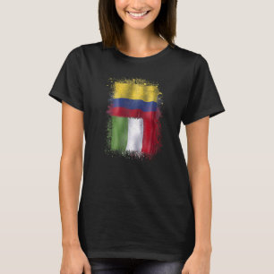Italia Y Colombia Italian Colombian Love T-Shirt