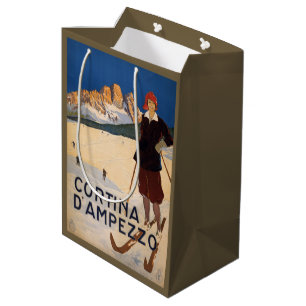 Italian Alps Italy Vintage Travel gift bags