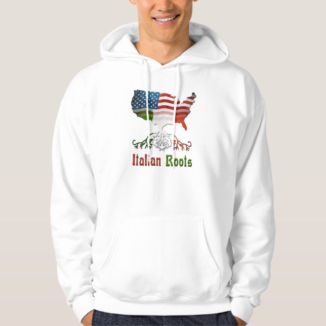 Italian American Ancestry Hoodies (Front)